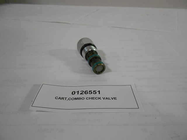 CART,COMBO CHECK VALVE