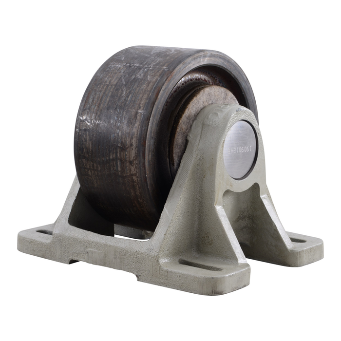 Mixer Drum Premium Roller Assembly with Bracket, 3 7/8