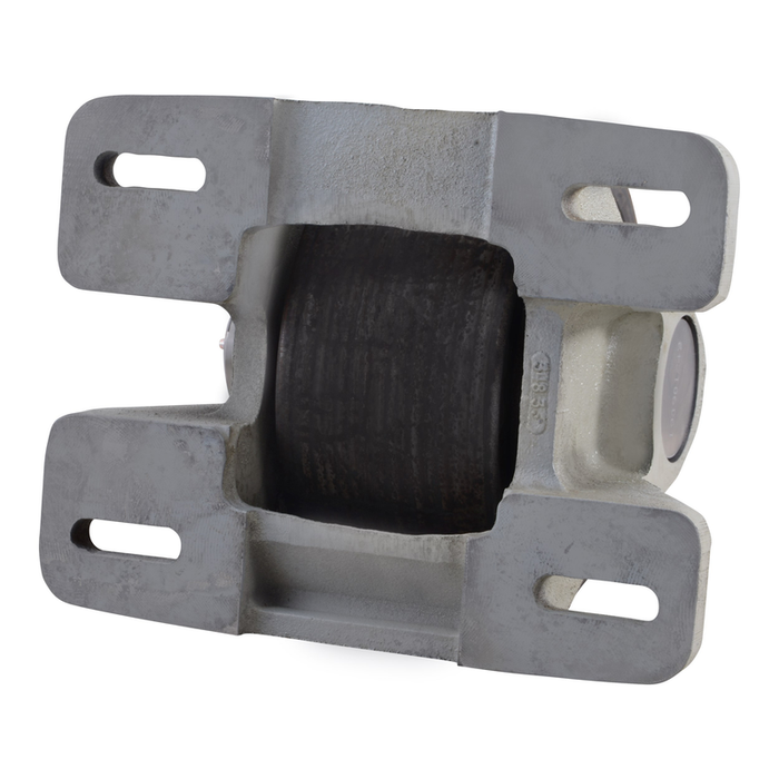 Mixer Drum Premium Roller Assembly with Bracket, 3 7/8