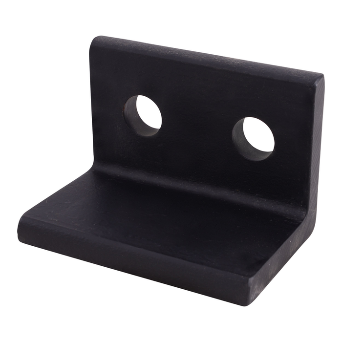 2–Hole / 0–Hole Pedestal Mounting Angle 3 × 3–inch