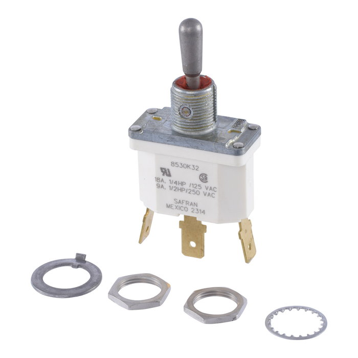 Momentary Toggle Switch with Spade Terminals