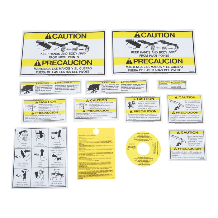 Standard Mixer Decal Kit