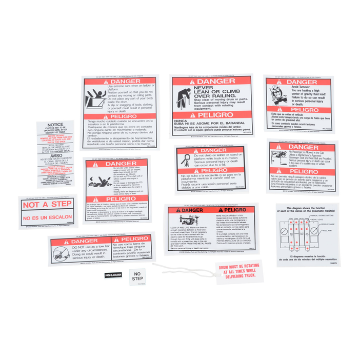 Standard Mixer Decal Kit