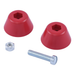 McNeilus 0016553 – Knob, Red, Kit, BOLT/NUT/2 Halves