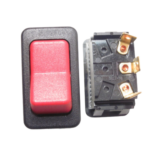 Red Rocker Drum Start/Stop Switch for MTM/McNeilus/Revolution trucks, part number 1145139