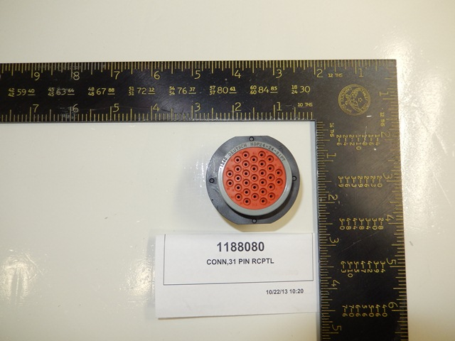 CONN,31 PIN RCPTL