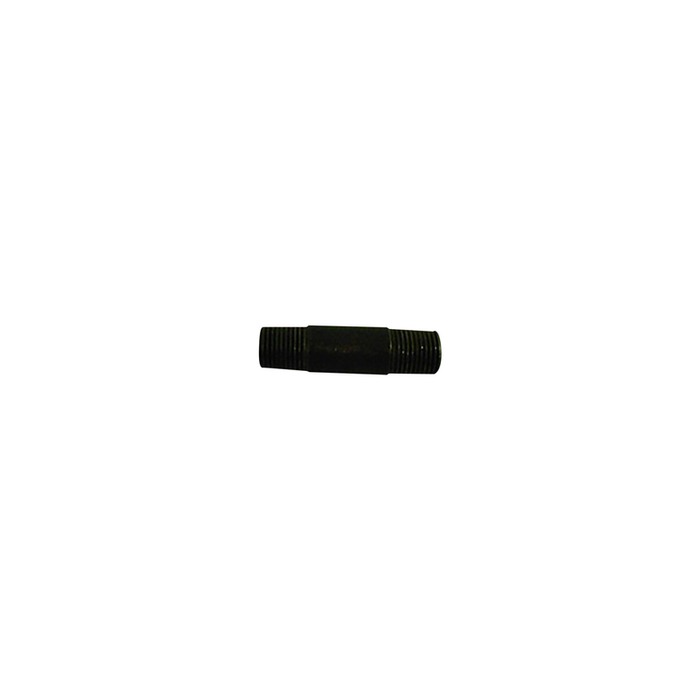 Fitting,NIP 1/8"NPTX1.50,SCH40,BLK