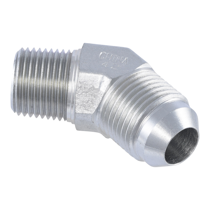45-Degree Fitting, 8 JIC Male x 3/8 NPT Male