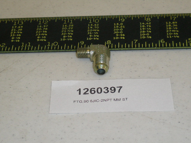 Fitting,90 6JIC-2NPT MM ST