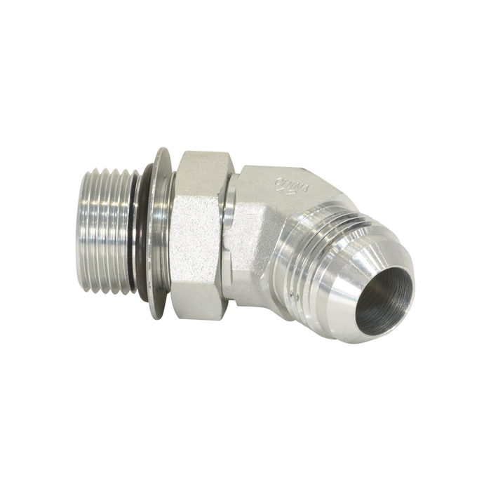 45-degree 12 JIC to 12 O-Ring Male Male Straight Fitting