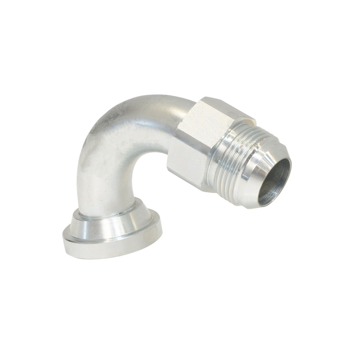 118-degree 16 JIC to 16 Flange 61 Male Straight Fitting