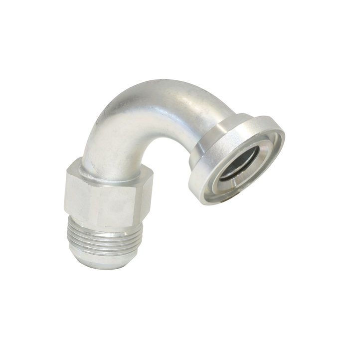118-degree 16 JIC to 16 Flange 61 Male Straight Fitting