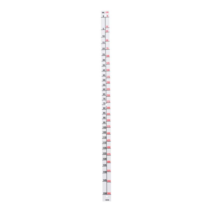150-gallon  Water Sight Gauge Strip