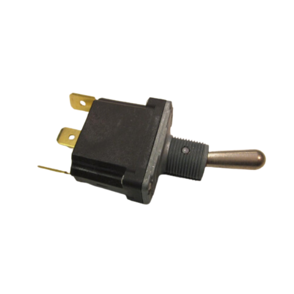 ON/OFF Toggle Switch with spade terminals for MTM/McNeilus/Revolution trucks, part number 128730