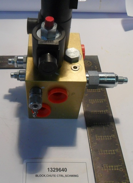 BLOCK,CHUTE CTRL,SCHWING