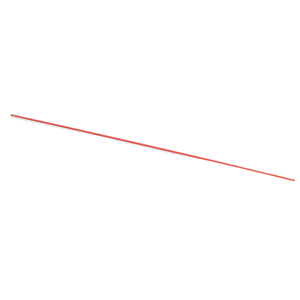Western Mixer 1570048RS – Sight Tube Red Stripe 6'