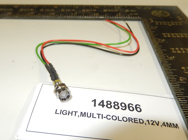 LIGHT,MULTI-COLORED,12V,4MM