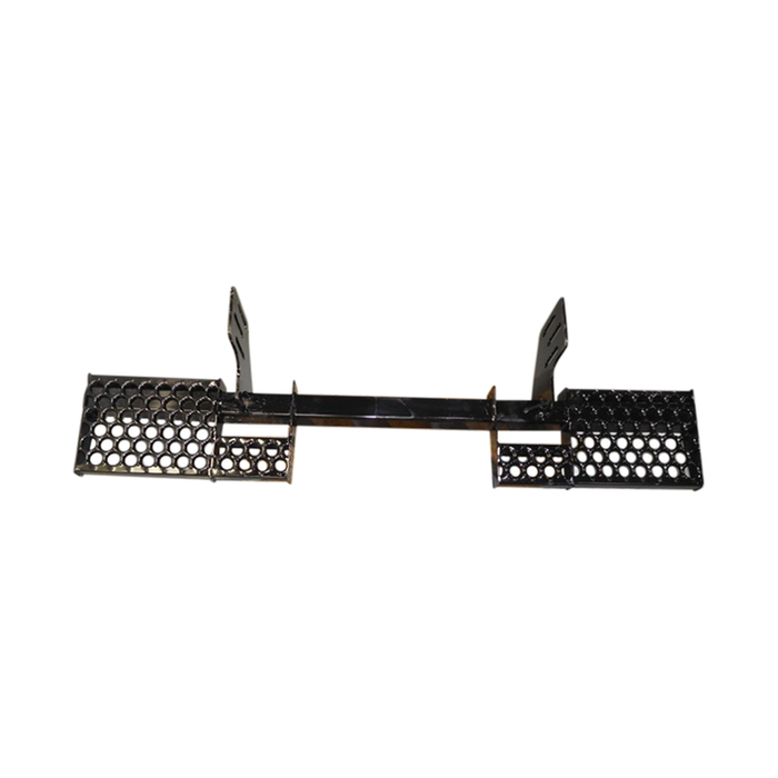 Black Two–Step Rear Bumper