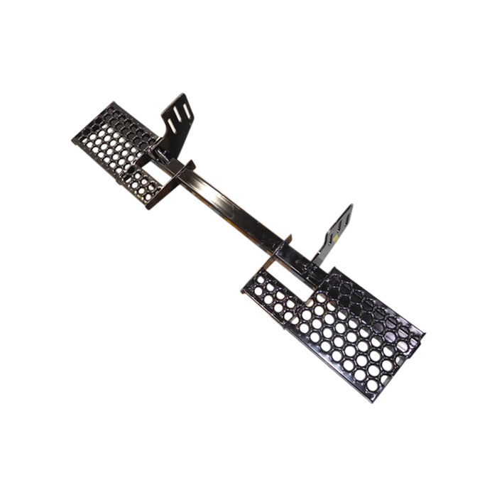 Black Two–Step Rear Bumper