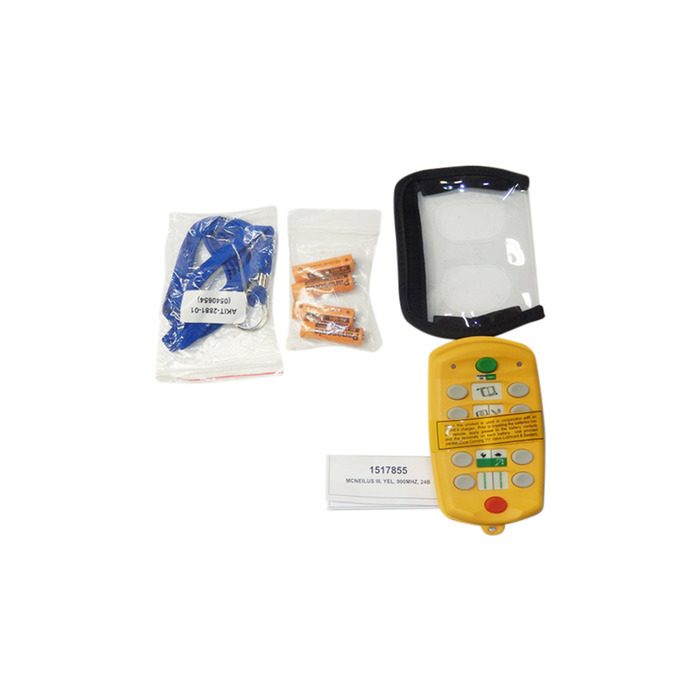 24-Bit 900 MHz Yellow Wireless Remote