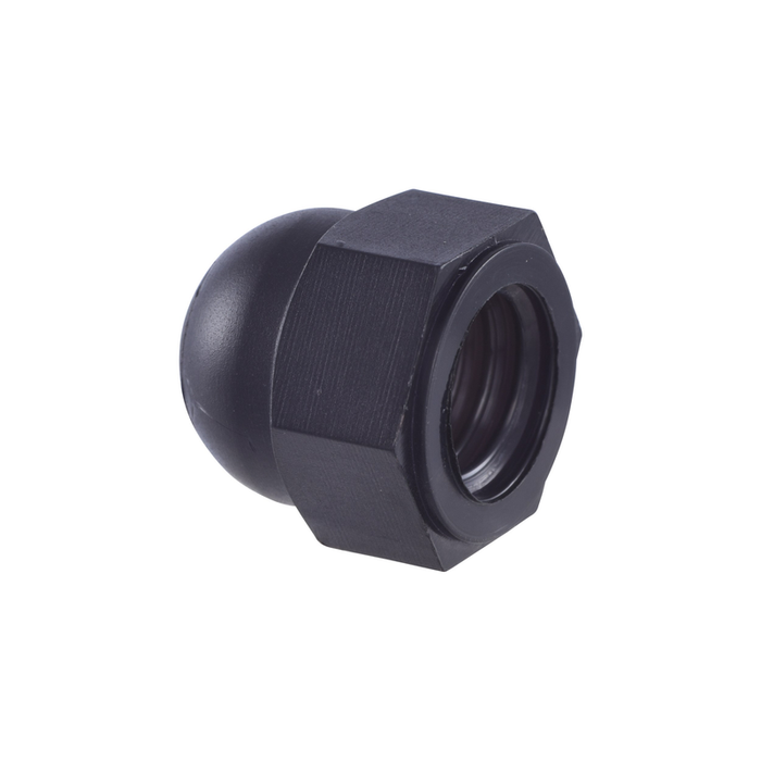 Nylon Acorn Nut .38-16 Black