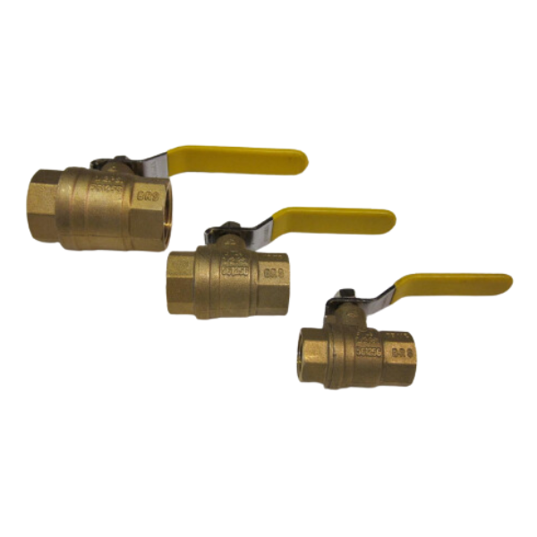 BALL VALVE 3/4" Brass – Durable Shut-Off Valve for Plumbing and Industrial Applications