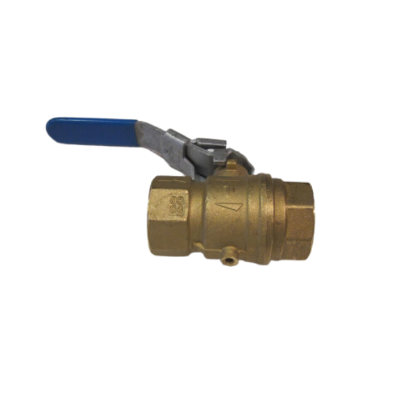 BALL VALVE 1', BRASS WITH DRAIN