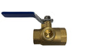 FREEZE TOLERANT BALL VALVE, BRASS, - 1' look