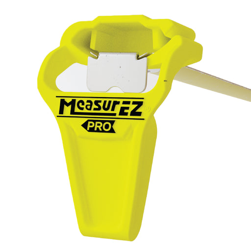 MeasurEZ Pro tape measure attachment, universal fit for 1-1/4” measuring tapes, designed for precision work in multiple industries.