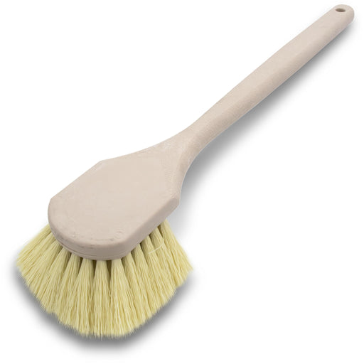 20-inch Acid Chute & Wheel Brush with acid-resistant bristles for industrial cleaning, Magnolia part number 43