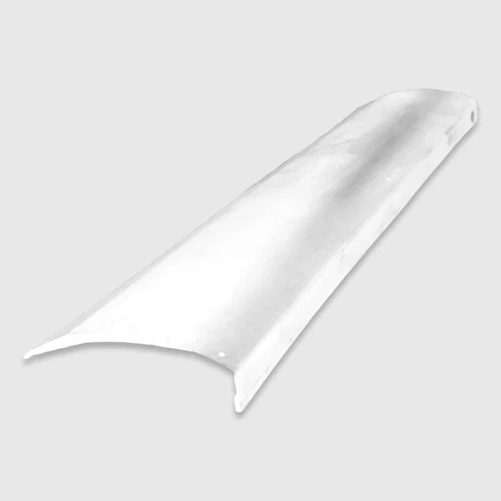 205229 | Con-Tech Manufacturing | FENDER - 107" POLY RH - WHITE