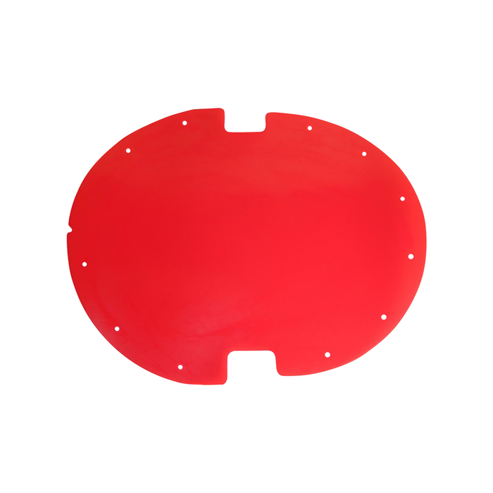 McNeilus 1503085 – Cover, Rock Blocker, Red