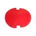 McNeilus 1503085 – Cover, Rock Blocker, Red
