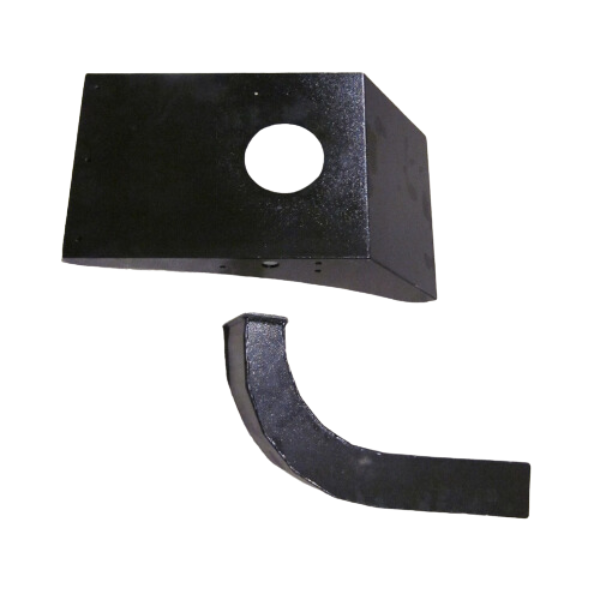 Western Mixer 183752 – MTM BM III L/H Fender &TUBE Assembly, ..REPLACES OEM Plastic, Powder Coated Black