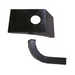 Western Mixer 183752 – MTM BM III L/H Fender &TUBE Assembly, ..REPLACES OEM Plastic, Powder Coated Black