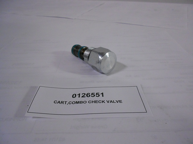 McNeilus 0126551 – Cart, Combo Check Valve
