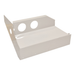 McNeilus 1545621 – Support, R Fender, 2 HOL, Steel, LH, 2, Weldment