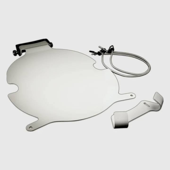 600901 | Con-Tech Manufacturing | CHUTE SHIELD ASSY - WHITE