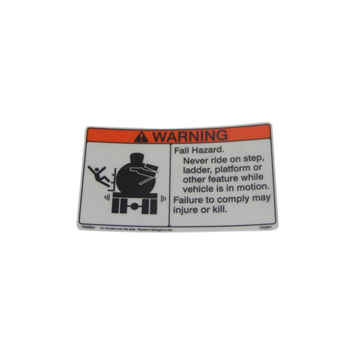 McNeilus 1502651 – Decal, MX Fall Hazard