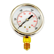 Western Mixer 85699-JIC – 0-5000 # Hydraulic Gauge W/JIC Fittings U-BOLT, NO Flange