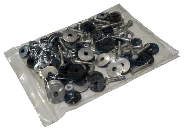 705336 | Con-Tech Manufacturing | BOLT KIT - STEEL FENDER TO POLY CONVERSION, FOR USE WITH ADAPTER BRACKET (156"), SINGLE PUSHER (...