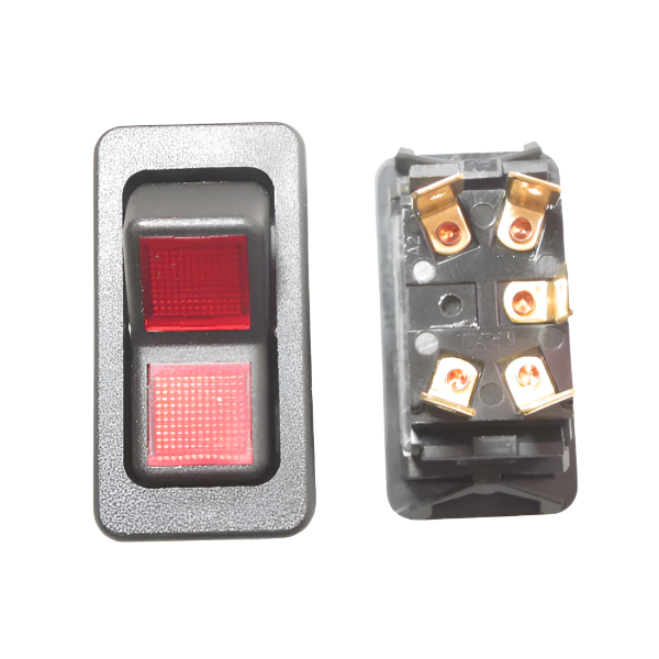 McNeilus 0110114 – Switch, Red/Red, 8951K1143