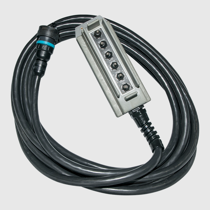715530 | Con-Tech Manufacturing | PENDANT - REAR, 6 SWITCH, 25', mtm