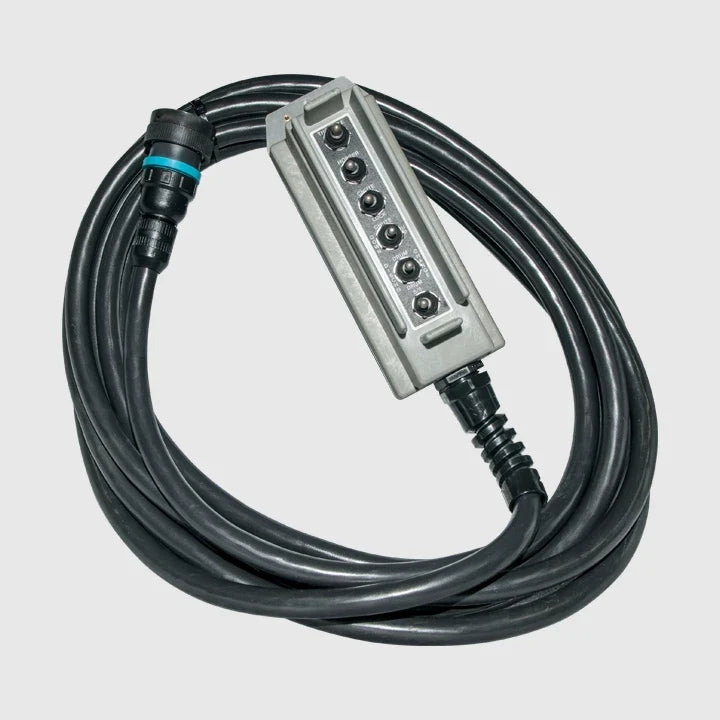 715538 | Con-Tech Manufacturing | PENDANT - REAR, 6 SWITCH, 15', mtm