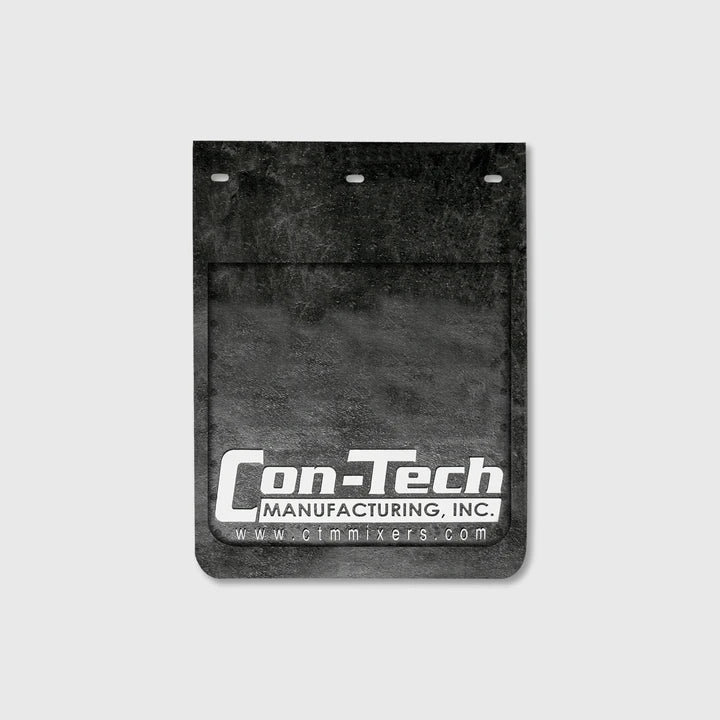 730043 | Con-Tech Manufacturing | TRAILER MUDFLAP, RUBBER, 12X15, BK