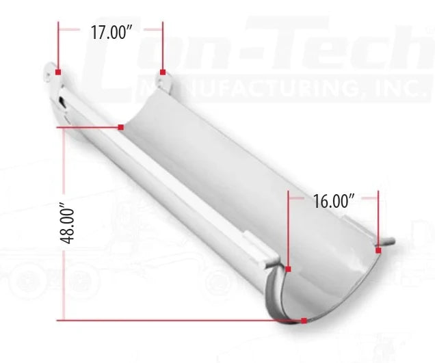 770066 | Con-Tech Manufacturing | CTM - EXT CHUTE, LW, STEEL