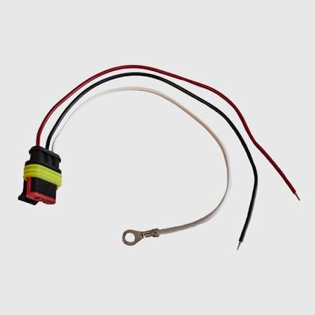 Western Mixer LT94862 – 2 Prong LED Pigtail, Fit N Forget Style