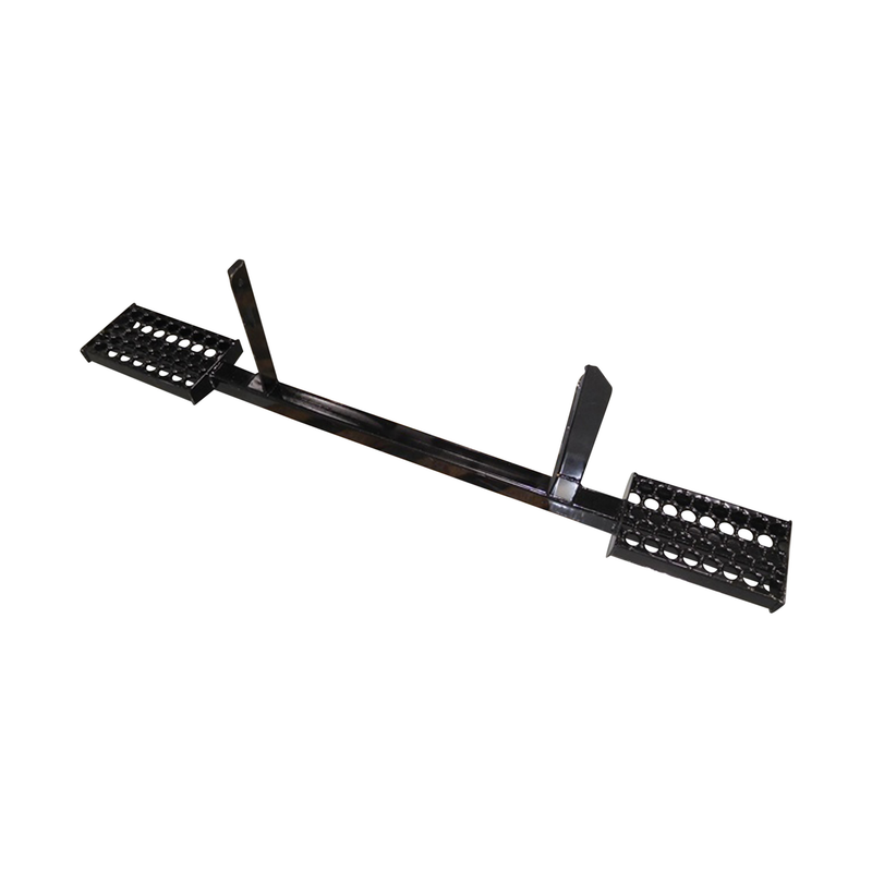 McNeilus 1528387 – Bumper, Rear, 2 Step Standard, 84, Black