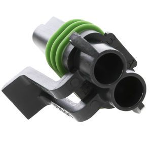 Aptiv 15300027 2-Position Female Black Automotive Connector Assembly