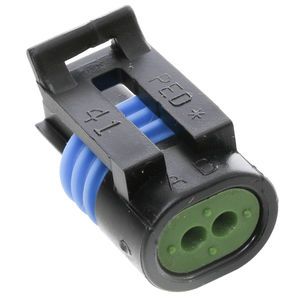 Aptiv 12162193 2-Position Female Black Connector Assembly 150.2 Series